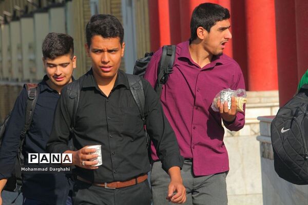اعزام کاروان پیاده‌روی اربعین دانشجویی استان قم