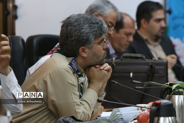 نشست مدیران سازمان دانش‌آموزی مناطق 19گانه شهر تهران و اداره استثنایی