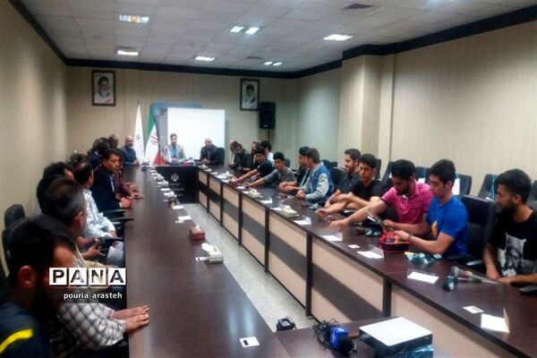 مراسم استقبال از تیم زورخانه‌ای خراسان جنوبی فاتح مسابقات تیمی کشور در بیرجند
