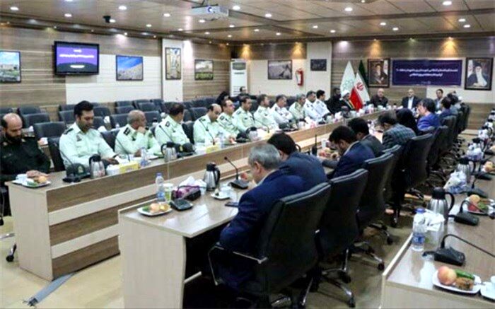 نشست فرماندهان انتظامی شهرری با شهردار منطقه بیست