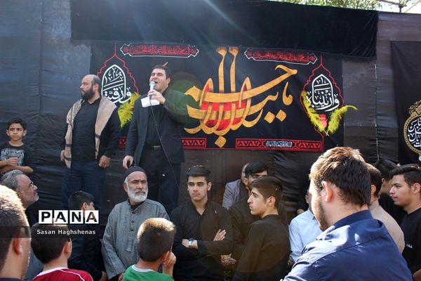 حرکت نمادین کاروان اسرای کربلای حسینی در اسلامشهر