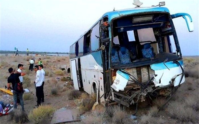 تصادف سنگین در محور قم به سلفچگان
