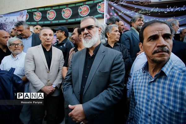 مراسم تشییع پیکر جعفر کاشانی، پیشکسوت فوتبال ایران