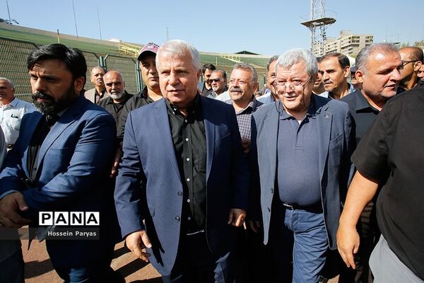 مراسم تشییع پیکر جعفر کاشانی، پیشکسوت فوتبال ایران
