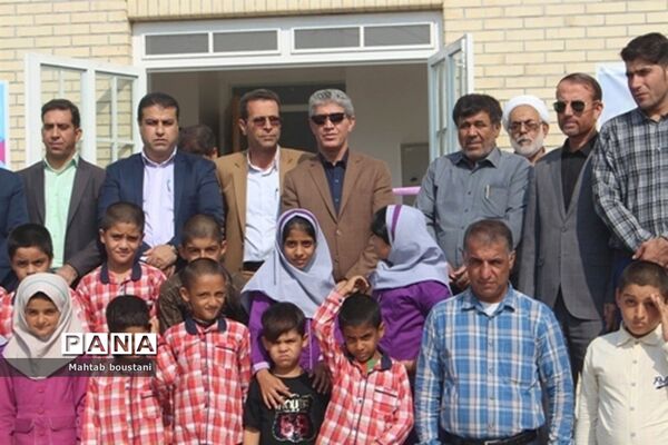 افتتاح مدرسه خیر ساز در روستای شاهیجان از توابع بخش بوشکان دشتستان