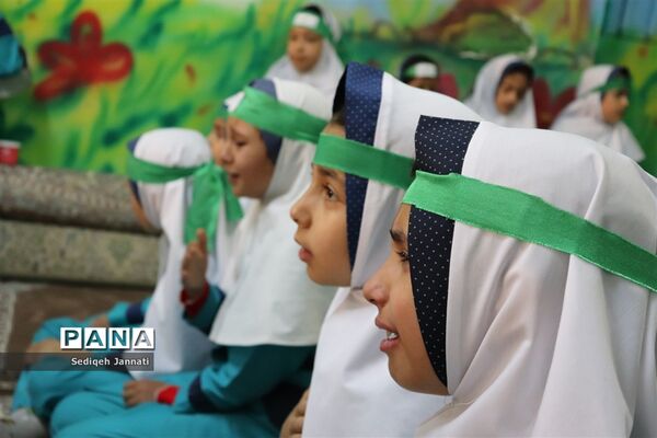 برگزاری مراسم شهادت حضرت رقیه (س) در دبستان 22 بهمن دوره اول شهرستان آباده