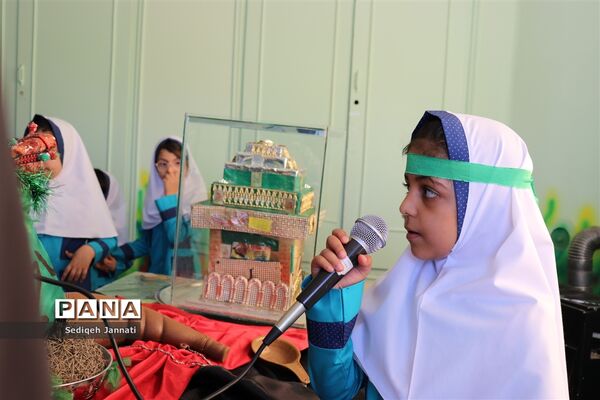 برگزاری مراسم شهادت حضرت رقیه (س) در دبستان 22 بهمن دوره اول شهرستان آباده