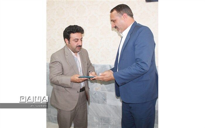 معاون پرورشی و تربیت بدنی آموزش و پرورش کلات منصوب شد