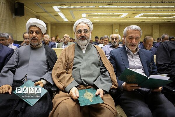 مراسم ختم پدر شاپور محمدزاده