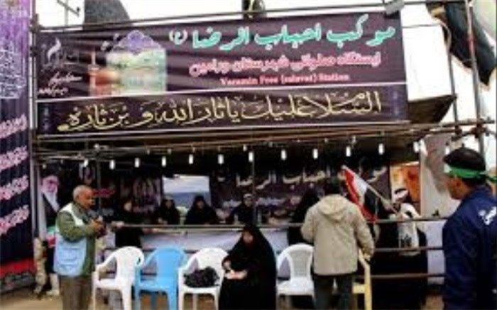 خدمت رسانی  به ۳۵ هزار زائر اربعین حسینی با حضور موکب های البرزی در مسیر نجف تا کربلا