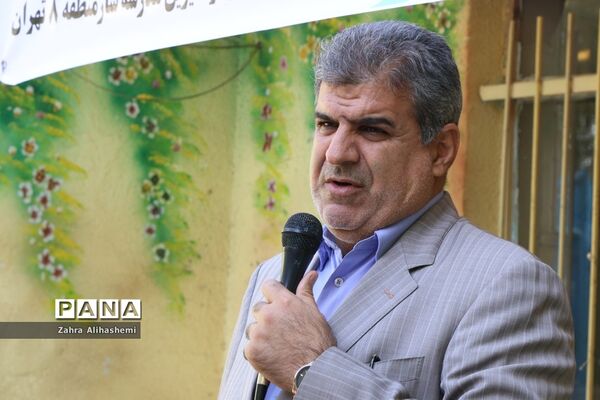 آیین احداث مدرسه خیری به همت خیر نیک اندیش، بتول بختیاری در منطقه 8 آموزش و پرورش