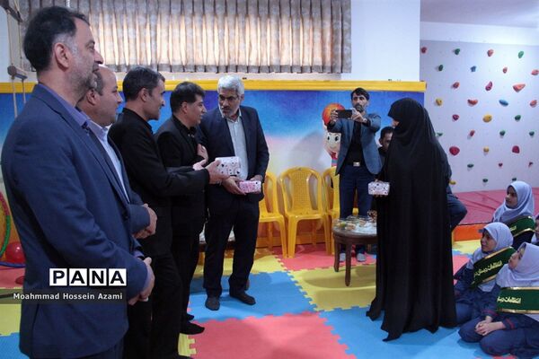افتتاح دو خانه بازی و نشاط در مدرسه با حضور مدیرکل تربیت بدنی و فعالیت‌های ورزشی وزارت آموزش و پرورش