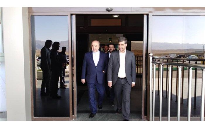 کلنگزنی راه آهن بیرجند به یونسی با وزیر ورزش