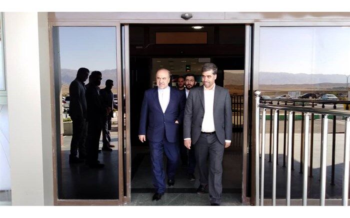 کلنگزنی راه آهن بیرجند به یونسی با وزیر ورزش