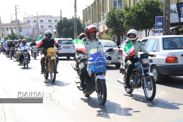 مانور موتورسیکلت‌سواران قانونمند