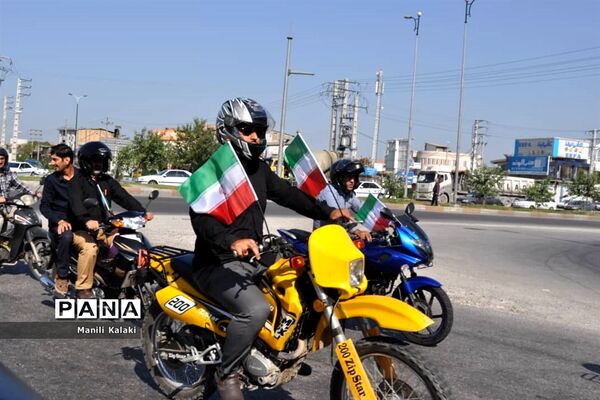 مانور موتورسیکلت‌سواران قانونمند