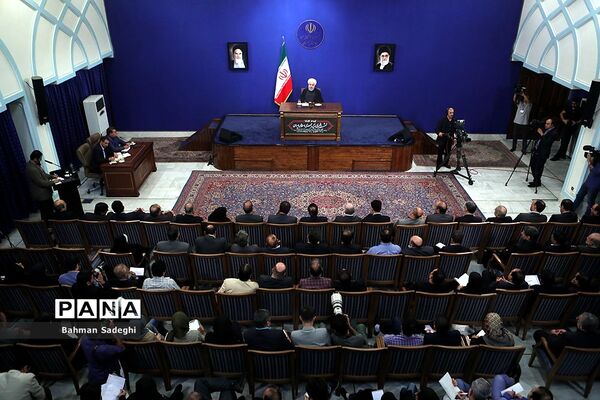 نشست خبری رئیس جمهوری