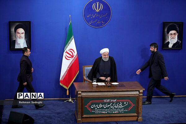 نشست خبری رئیس جمهوری