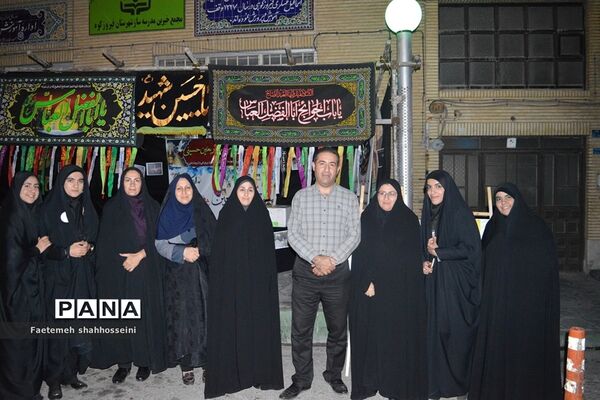برپایی اولین موکب دانش‌آموزی درشهرستان فیروزکوه