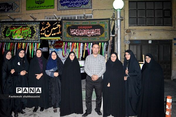 برپایی اولین موکب دانش‌آموزی درشهرستان فیروزکوه