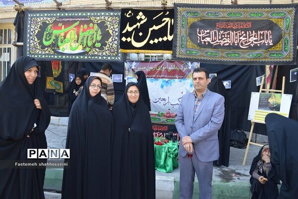 برپایی اولین موکب دانش‌آموزی درشهرستان فیروزکوه
