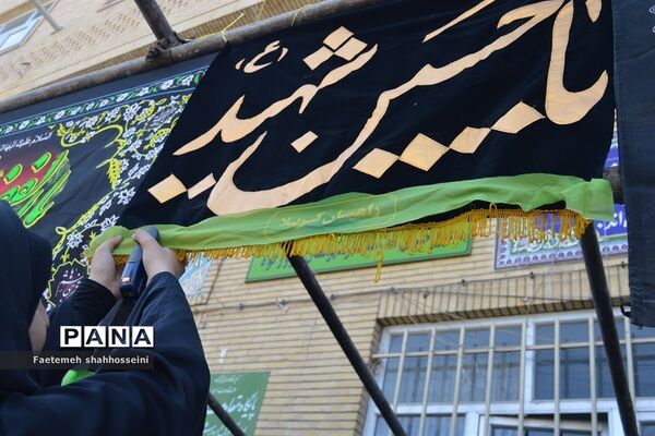 برپایی اولین موکب دانش‌آموزی درشهرستان فیروزکوه
