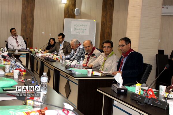 مراسم تجلیل از مربیان و عوامل اجرایی نهمین دوره اردوی ملی  پیشتازان سازمان دانش‌آموزی  البرز
