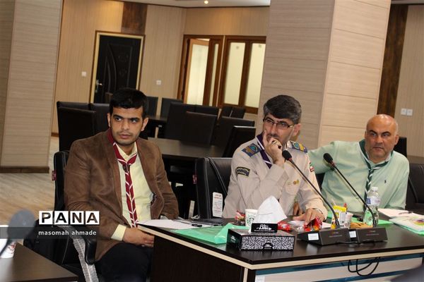 مراسم تجلیل از مربیان و عوامل اجرایی نهمین دوره اردوی ملی  پیشتازان سازمان دانش‌آموزی  البرز