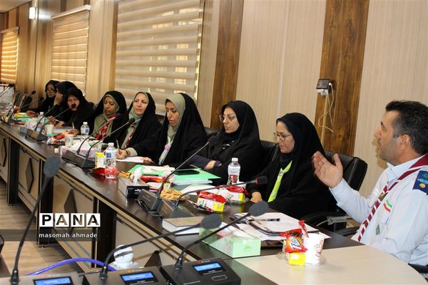 مراسم تجلیل از مربیان و عوامل اجرایی نهمین دوره اردوی ملی  پیشتازان سازمان دانش‌آموزی  البرز