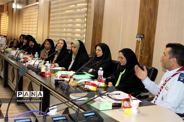مراسم تجلیل از مربیان و عوامل اجرایی نهمین دوره اردوی ملی  پیشتازان سازمان دانش‌آموزی  البرز