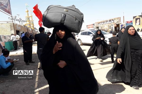 حال و هوای مواکب اربعین حسینی در مرز چزابه