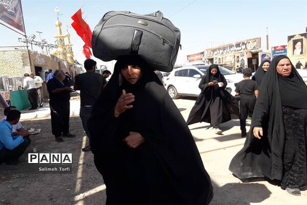 حال و هوای مواکب اربعین حسینی در مرز چزابه