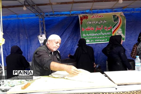 حال و هوای مواکب اربعین حسینی در مرز چزابه