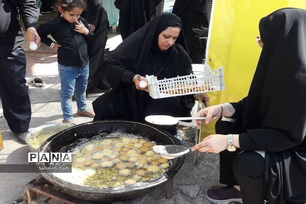 حال و هوای مواکب اربعین حسینی در مرز چزابه