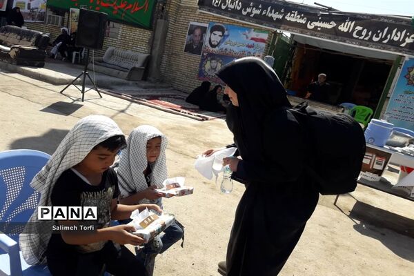 حال و هوای مواکب اربعین حسینی در مرز چزابه