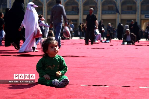 شور حسینی در حرم مطهر احمدبن موسی (ع) در شیراز
