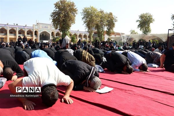 شور حسینی در حرم مطهر احمدبن موسی (ع) در شیراز