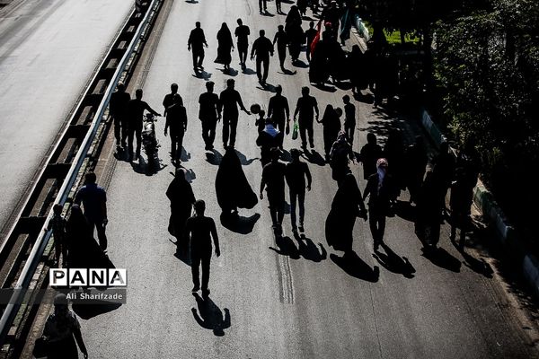 راهپیمایی جاماندگان اربعین حسینی - تهران