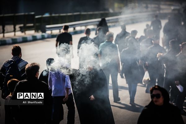 راهپیمایی جاماندگان اربعین حسینی - تهران