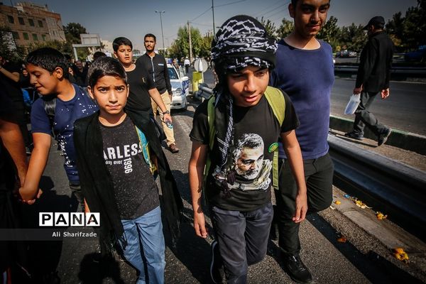 راهپیمایی جاماندگان اربعین حسینی - تهران