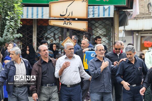 عزاداری خیابانی اربعین حسینی در ارومیه