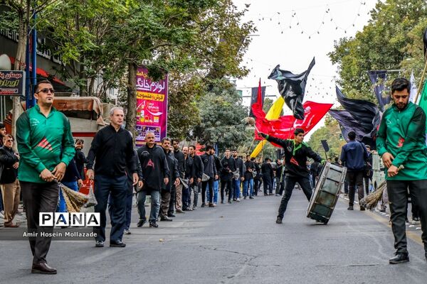 عزاداری خیابانی اربعین حسینی در ارومیه