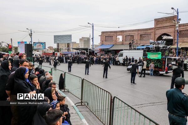 عزاداری خیابانی اربعین حسینی در ارومیه