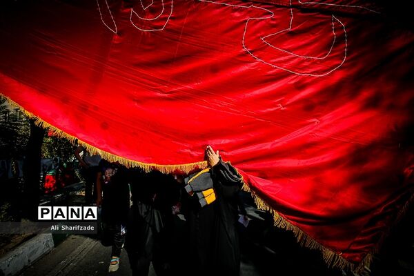 زیر پرچم امام حسین (ع)