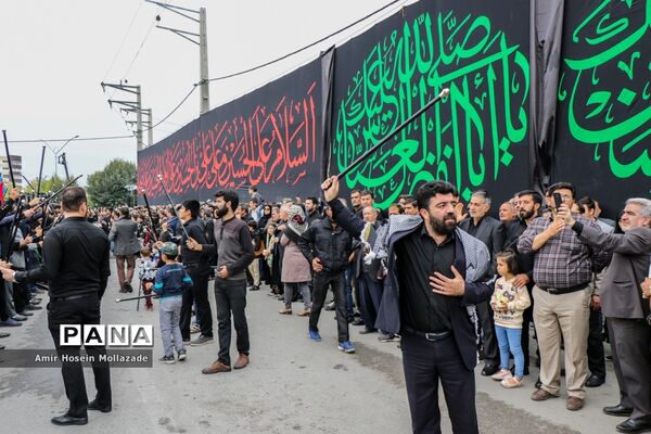 پیاده‌روی جاماندگان کربلا در ارومیه