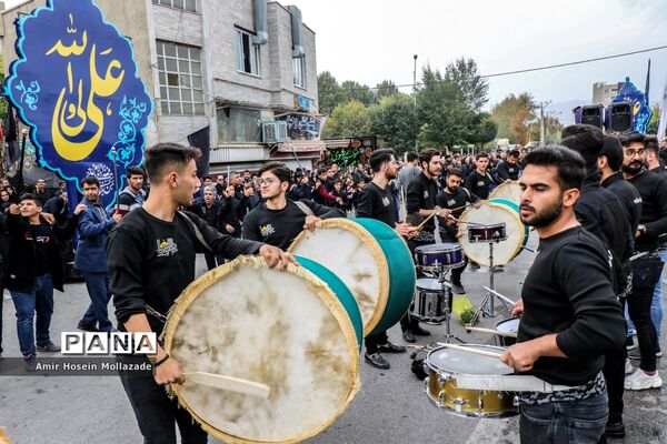 پیاده‌روی جاماندگان کربلا در ارومیه