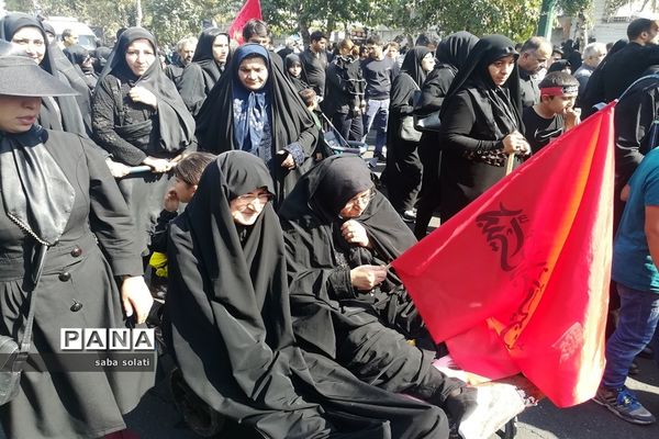 راهپیمایی عاشقان امام حسین(ع) ویاران باوفایش درشهرری