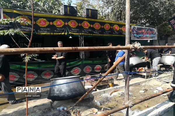 راهپیمایی عاشقان امام حسین(ع) ویاران باوفایش درشهرری