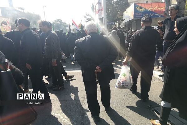 راهپیمایی عاشقان امام حسین(ع) ویاران باوفایش درشهرری