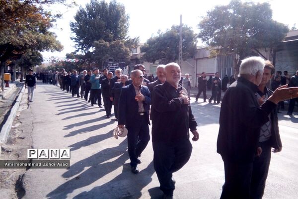 مراسم عزاداری اربعین حسینی در اسدآباد